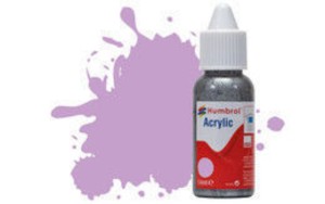 Humbrol  DB0042 HUMBROL ACRYLIC DROPPER BOTTLE 14ML No 42 Pastel Violet Matt