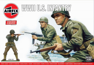 Airfix 1:32 A02703V WWII U.S. Infantry