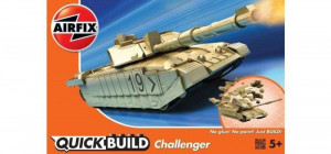 Airfix  J6010 Quickbuild Challenger Tank - Desert