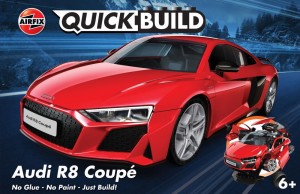 Airfix  J6049 QUICKBUILD Audi R8 Coupe