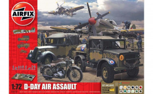 Airfix 1:76 A50157A D-Day 75th Anniversary Air Assault Gift Set