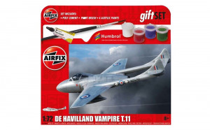Airfix 1:72 A55204A Hanging Gift Set de Havilland Vampire T.11