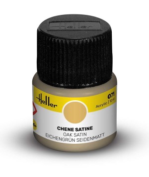 Heller  9071 Acrylfarbe 071 Eiche hell, seidenmatt 12ml Modellbaufarbe