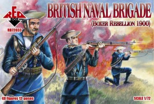 Red Box 1:72 RB72033 British naval brigade, Boxer Rebellion