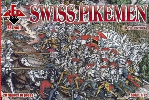 Red Box 1:72 RB72061 Swiss pikemen, 16th century
