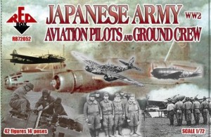 Red Box 1:72 RB72052 WW2 Japanese Army Aviation pilots a.grcr