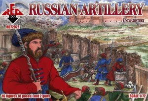 Red Box 1:72 RB72072 Russian Artillery, 17th century