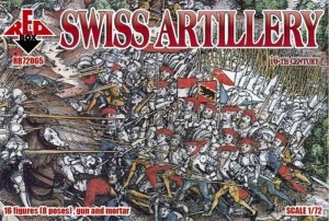 Red Box 1:72 RB72065 Swiss artillery, 16th century