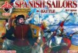 Red Box 1:72 RB72103 Spanish Sailors in Battle, 16-17th centu