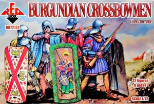 Red Box 1:72 RB72124 Burgundian crossbowmen, 15th century