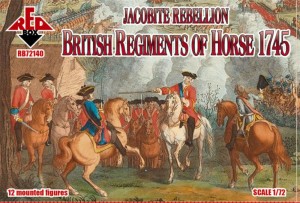 Red Box 1:72 RB72140 Jacobite Rebellion. British Regiments of Horse 1745