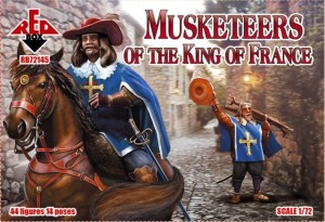 Red Box 1:72 RB72145 Musketeers of the King of France