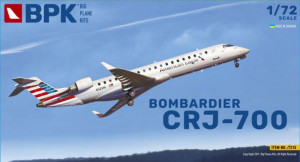 Big Planes Kits 1:72 BPK7215 Bombardier CRJ-700 American Eagle