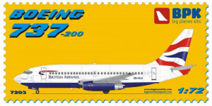 Big Planes Kits 1:72 BPK7203 Boeing 737-200 OLYMPIC