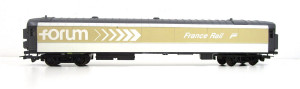 Spur H0 Jouef 5303 gedeckter Güterwagen FORUM France Rail SNCF (5064C)