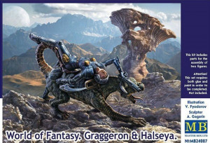 Master Box Ltd. 1:24 MB24007 World of Fantasy.Graggeron & Halseya