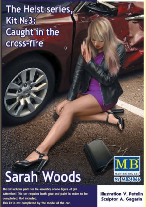 Master Box Ltd. 1:24 MB24066 The Heist series,Kit#3Caught in the cross-fire. Sarah Woods