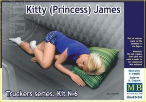 Master Box Ltd. 1:24 MB24046 Truckers series.Kitty(Princess) Jemes