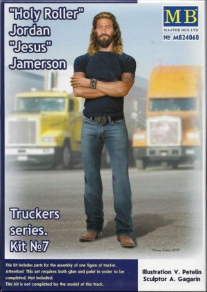 Master Box Ltd. 1:24 MB24060 Truckers seriesHoly RollerJordanJesus Jamerson
