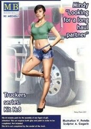 Master Box Ltd. 1:24 MB24061 Truckers seriesLooking for a long haul partner,Mindy