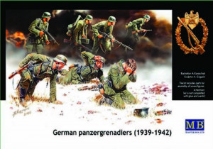 Master Box Ltd. 1:35 MB3518 Deutsche Panzergrenadiere 1939-1942