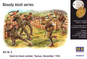 Master Box Ltd. 1:35 MB3544 'Bloody Atol' Hand-to-hand fight, Tarawa