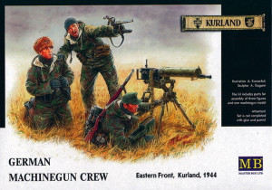 Master Box Ltd. 1:35 MB3526 German Machinegun Crew Eastern Front Kurland 1944