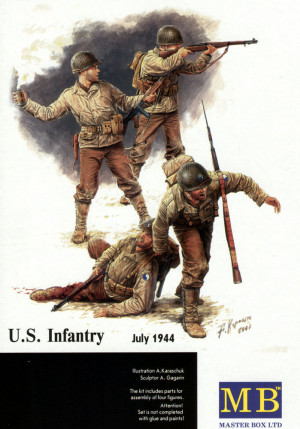 Master Box Ltd. 1:35 MB3521 US Infantry 1944-45