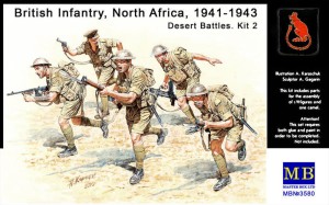 Master Box Ltd. 1:35 MB3580 British Infantry North Africa Desert