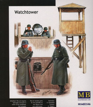 Master Box Ltd. 1:35 MB3546 Watch Tower' w/4 figs