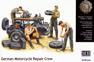 Master Box Ltd. 1:35 MB3560 German Motorcycle repair team