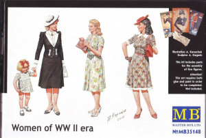 Master Box Ltd. 1:35 MB35148 Women of WWII