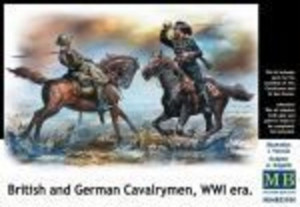 Master Box Ltd. 1:35 MB35184 British and German cavalrymen,WWI era