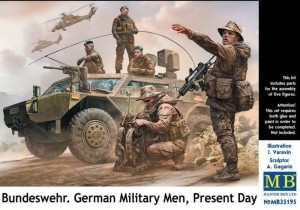 Master Box Ltd. 1:35 MB35195 Bundeswehr,German military men, Present day