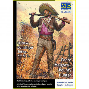 Master Box Ltd. 1:35 MB35205 Outlow. Gunslinger series. Kit No.3. Pedro Melgoza - Bounty Hunter