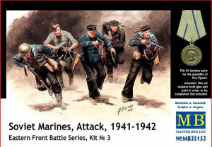 Master Box Ltd. 1:35 MB35153 Soviet marinas Attack 1941-42 Easter Fro