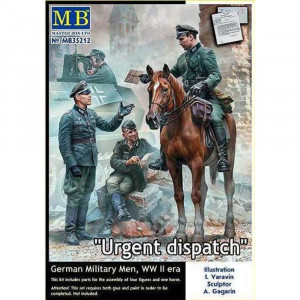 Master Box Ltd. 1:35 MB35212 Urgent Dispatch. German Military Men, WWII era