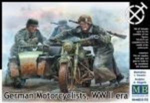 Master Box Ltd. 1:35 MB35178 German motorcyclists, WWII era