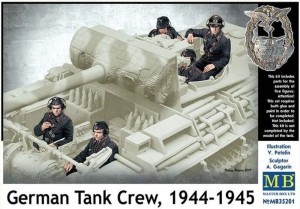 Master Box Ltd. 1:35 35201 German Tank Crew 1944-1945