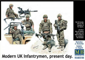 Master Box Ltd. 1:35 MB35180 Modern UK infantrymen, present day