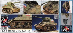 AFV-Club 1:35 DH96001 M3A3 with Pak 40 (Yugoslav)