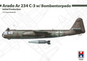 Hobby 2000 1:72 72050 Arado Ar 234 C-3 w/ Bombentorpedo Initial Production