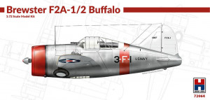 Hobby 2000 1:72 72064 Brewster F2A-1/2 Buffalo
