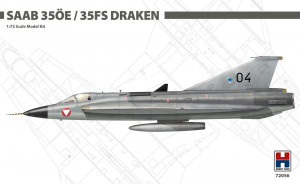 Hobby 2000 1:72 H2K72056 Saab 35ÖE/35FS Draken