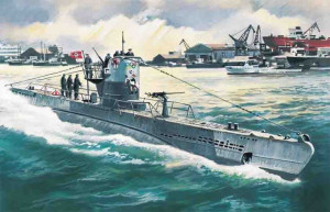 ICM 1:144 S.010 U-Boat Type IIB 1943