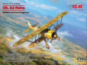 ICM 1:32 32020 CR. 42 Falco, WWII Italian Fighter