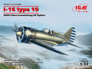 ICM 1:32 32006 I-16 type 10, WWII China Guomindang AF Fighter