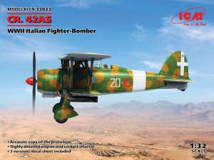 ICM 1:32 32023 CR. 42AS, WWII Italian Fighter-Bomber