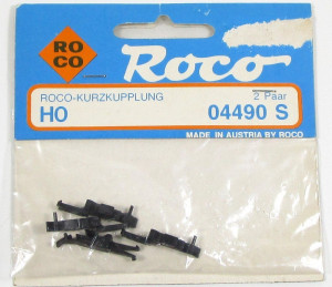Spur H0 Roco 4490S Kurzkupplung für NEM-Schacht  - 4 Stück  ( Z39/4 )