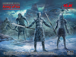 ICM 1:16 DS1601 Army of Ice (Night King, Great Other, Wight)